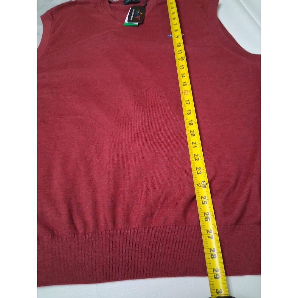 2 Greg Norman Shark Sweater Vests ThermoLite Eco Mode Mens Size XXXL 3X New NWT - Picture 4 of 16